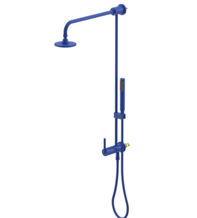 Rubinet 4UGN1 Bar With Iet At Diverter. IncludeLasalle Shower Head, 12 Shower Arm, 30 Adjustable Slide Bar (Can Be Cut To Suit), Hand Held Shower Diverter