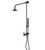 Rubinet 4UGN1 Bar With Iet At Diverter. IncludeLasalle Shower Head, 12 Shower Arm, 30 Adjustable Slide Bar (Can Be Cut To Suit), Hand Held Shower Diverter