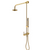 Rubinet 4UGN1 Bar With Iet At Diverter. IncludeLasalle Shower Head, 12 Shower Arm, 30 Adjustable Slide Bar (Can Be Cut To Suit), Hand Held Shower Diverter