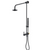 Rubinet 4UGN1 Bar With Iet At Diverter. IncludeLasalle Shower Head, 12 Shower Arm, 30 Adjustable Slide Bar (Can Be Cut To Suit), Hand Held Shower Diverter