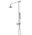 Rubinet 4UGN1 Bar With Iet At Diverter. IncludeLasalle Shower Head, 12 Shower Arm, 30 Adjustable Slide Bar (Can Be Cut To Suit), Hand Held Shower Diverter