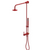 Rubinet 4UGN1 Bar With Iet At Diverter. IncludeLasalle Shower Head, 12 Shower Arm, 30 Adjustable Slide Bar (Can Be Cut To Suit), Hand Held Shower Diverter