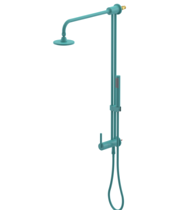 Rubinet 4UGN2 Bar With Iet At Shower Head. IncludeLasalle Shower Head, 12 Shower Arm, 30 Adjustable Slide Bar (Can Be Cut To Suit), Hand Held Shower Diver