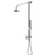 Rubinet 4UGN2 Bar With Iet At Shower Head. IncludeLasalle Shower Head, 12 Shower Arm, 30 Adjustable Slide Bar (Can Be Cut To Suit), Hand Held Shower Diver