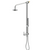 Rubinet 4UGN2 Bar With Iet At Shower Head. IncludeLasalle Shower Head, 12 Shower Arm, 30 Adjustable Slide Bar (Can Be Cut To Suit), Hand Held Shower Diver