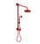 Rubinet 4UHO2 Bar With Iet At Shower Head, IncludeLasalle Shower Head, 12 Shower Arm, 30 Adjustable Slide Bar (Can Be Cut To Suit), Hand Held Shower Diver