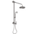 Rubinet 4UHO2 Bar With Iet At Shower Head, IncludeLasalle Shower Head, 12 Shower Arm, 30 Adjustable Slide Bar (Can Be Cut To Suit), Hand Held Shower Diver