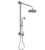 Rubinet 4UHO2 Bar With Iet At Shower Head, IncludeLasalle Shower Head, 12 Shower Arm, 30 Adjustable Slide Bar (Can Be Cut To Suit), Hand Held Shower Diver