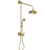 Rubinet 4UHX1 Bar With Iet At Diverter. Include 8 Shower Head, 12 Shower Arm, 30 Adjustable Slide Bar (Can Be Cut To Suite), Hand Held Shower Diverter