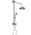 Rubinet 4UHX2 Bar With Iet At Diverter. Include 8 Shower Head, 12 Shower Arm, 30 Adjustable Slide Bar (Can Be Cut To Suite), Hand Held Shower Diverter