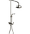 Rubinet 4UJS1 Bar With Iet At Shower Head. Include 8 Shower Head, 12 Shower Arm, 30 Adjustable Slide Bar (Can Be Cut To Suit), Hand Held Shower  Diverter