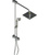 Rubinet 4UMQ1 Bar With Iet At Diverter, Include 8 Shower Head, 12 Shower Arm, 30 Adjustable Slide Bar (Can Be Cut To Suit), Hand Held Shower Diverter