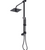 Rubinet 4UMQ2 Bar With Iet At Shower Head, Include 8 Shower Head, 12 Shower Arm, 30 Adjustable Slide Bar (Can Be Cut To Suit), Hand Held Shower Diverter