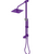 Rubinet 4UMQ2 Bar With Iet At Shower Head, Include 8 Shower Head, 12 Shower Arm, 30 Adjustable Slide Bar (Can Be Cut To Suit), Hand Held Shower Diverter