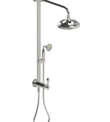 Rubinet 4URM2 Bar With Iet At Diverter, Include 8 Shower Head, 12 Shower Arm, 30 Adjustable Slide Bar (Can Be Cut To Suit), Hand Held Shower Diverter - Parent