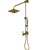 Rubinet 4URT1 Bar With Iet At Diverter. Include 8 Shower Head, 12 Shower Arm, 30 Adjustable Slide Bar (Can Be Cut To Suit), Hand Held Shower Diverter, - Parent
