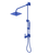 Rubinet 4URT1 Bar With Iet At Diverter. Include 8 Shower Head, 12 Shower Arm, 30 Adjustable Slide Bar (Can Be Cut To Suit), Hand Held Shower Diverter,