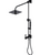 Rubinet 4URT1 Bar With Iet At Diverter. Include 8 Shower Head, 12 Shower Arm, 30 Adjustable Slide Bar (Can Be Cut To Suit), Hand Held Shower Diverter,