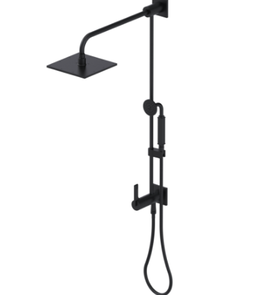 Rubinet 4URT1 Bar With Iet At Diverter. Include 8 Shower Head, 12 Shower Arm, 30 Adjustable Slide Bar (Can Be Cut To Suit), Hand Held Shower Diverter,