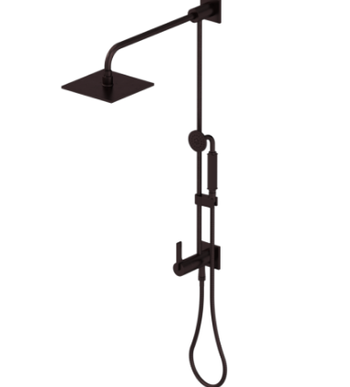 Rubinet 4URT1 Bar With Iet At Diverter. Include 8 Shower Head, 12 Shower Arm, 30 Adjustable Slide Bar (Can Be Cut To Suit), Hand Held Shower Diverter,