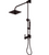 Rubinet 4URT1 Bar With Iet At Diverter. Include 8 Shower Head, 12 Shower Arm, 30 Adjustable Slide Bar (Can Be Cut To Suit), Hand Held Shower Diverter,