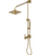 Rubinet 4URT1 Bar With Iet At Diverter. Include 8 Shower Head, 12 Shower Arm, 30 Adjustable Slide Bar (Can Be Cut To Suit), Hand Held Shower Diverter,