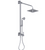 Rubinet 4URT2 Bar With Iet At Shower Head. Include 8 Shower Head, 12 Shower Arm, 30 Adjustable Slide Bar (Can Be Cut To Suit), Hand Held Shower Diverter,