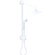 Rubinet 4URT2 Bar With Iet At Shower Head. Include 8 Shower Head, 12 Shower Arm, 30 Adjustable Slide Bar (Can Be Cut To Suit), Hand Held Shower Diverter,