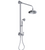 Rubinet 4URV2 Bar With Iet At Diverter, Include 8 Shower Head, 12 Shower Arm, 30 Adjustable Slide Bar (Can Be Cut To Suit), Hand Held Shower Diverter - Parent