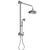 Rubinet 4URV2 Bar With Iet At Diverter, Include 8 Shower Head, 12 Shower Arm, 30 Adjustable Slide Bar (Can Be Cut To Suit), Hand Held Shower Diverter
