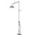 Rubinet 4WHXL Wall Mount PrbShower With Fix Shw