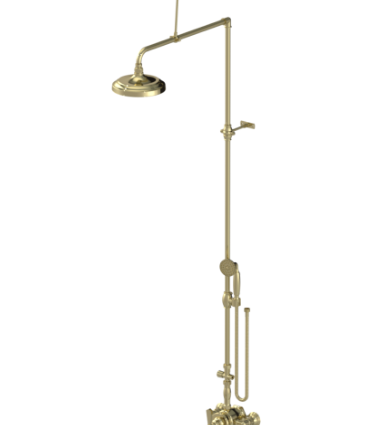 Rubinet 4WHXL Wall Mount PrbShower With Fix Shw