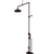 Rubinet 4WHXL Wall Mount PrbShower With Fix Shw