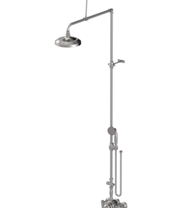 Rubinet 4WHXL Wall Mount PrbShower With Fix Shw