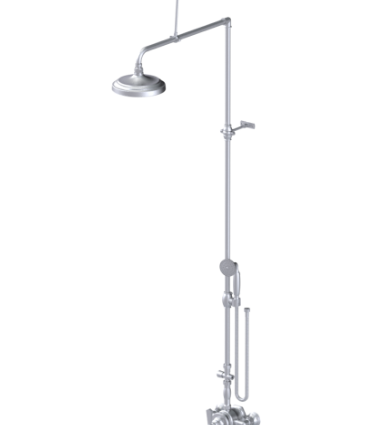 Rubinet 4WHXL Wall Mount PrbShower With Fix Shw