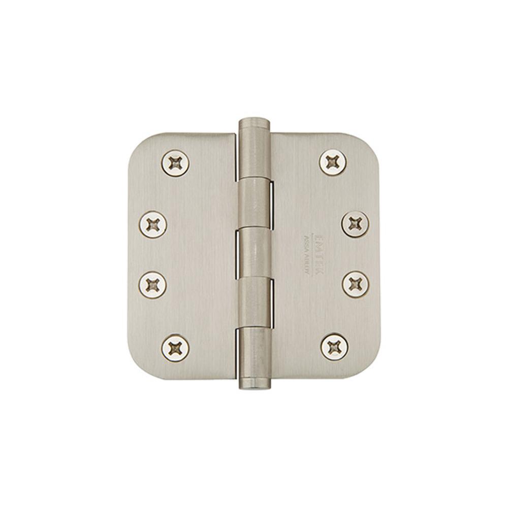 Emtek 96234 9600 Brass Hinge , HD , 5/8"RdCr , 4x4" - Parent