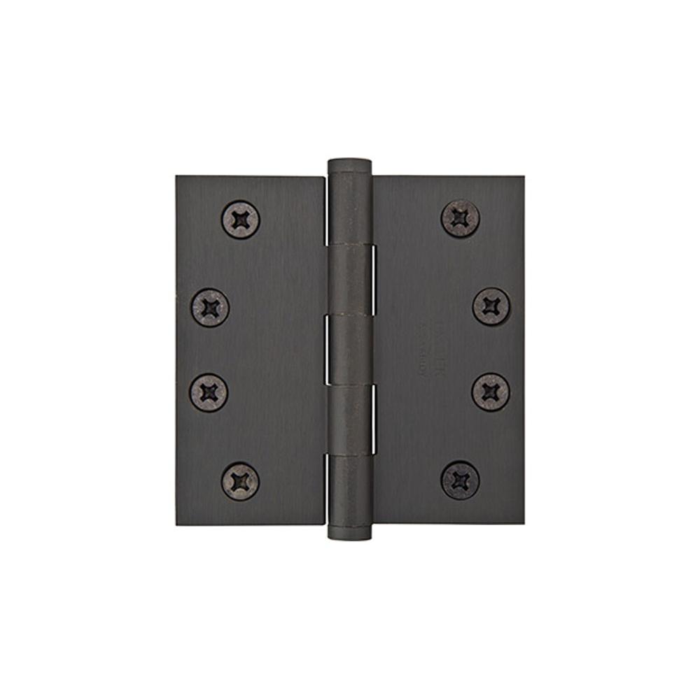 Emtek 96214 9600 Brass Hinge , HD , SqCr , 4x4" - Parent