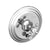 Newport Brass 5-1222BP Metropole Balanced Pressure Tub & Shower Diverter Plate With Handle - Parent