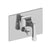 Newport Brass 5-2572BP Joffrey Balanced Pressure Tub & Shower Diverter Plate with Handle. Less Showerhead, arm and flange. - Parent
