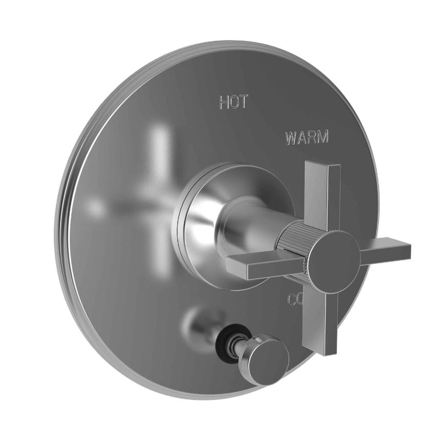 Newport Brass 5-3242BP Pardees Balanced Pressure Tub & Shower Diverter Plate with Handle. Less Showerhead, arm and flange. - Parent