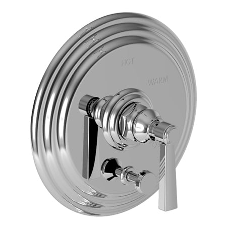 Newport Brass 5-912BP Astor Balanced Pressure Tub & Shower Diverter Plate with Handle. Less Showerhead, arm and flange. - Parent