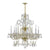 Crystorama 5008-CL-MWP Traditional Crystal 8 Light Hand Cut Crystal Chandelier