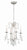 Crystorama 5014-CL-MWP Ashton 4 Light Hand Cut Crystal Mini Chandelier