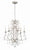Crystorama 5016-CL-S Ashton 6 Light Swarovski Strass Crystal Chandelier