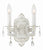 Crystorama 5022-CL-S Paris Market 2 Light Swarovski Strass Crystal Wall Mount - Parent
