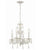 Crystorama 5024-CL-MWP Paris Market 4 Light Clear Crystal Mini Chandelier - Parent