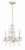 Crystorama 5024-CL-MWP Paris Market 4 Light Clear Crystal Mini Chandelier - Parent