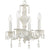 Crystorama 5024-CL-MWP Paris Market 4 Light Clear Crystal Mini Chandelier - Parent