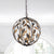 Crystorama 504 Broche 4 Light Mini Chandelier