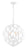 Crystorama 504 Broche 4 Light Mini Chandelier
